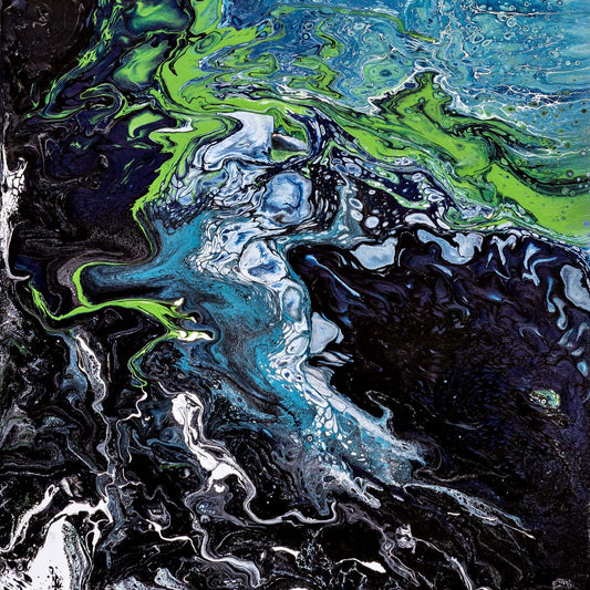 Cosmic Galaxy High Quality Canvas Print