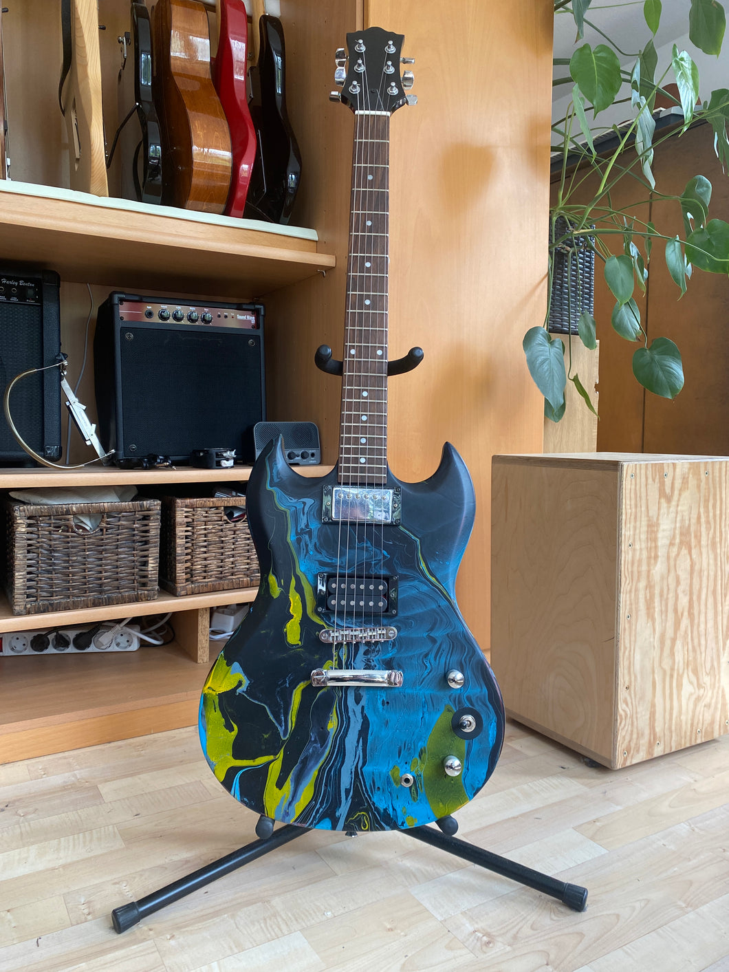 Custom Paint SG E-Gitarre (US06)
