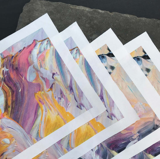 limited Edition Baumwoll Kunstpatches