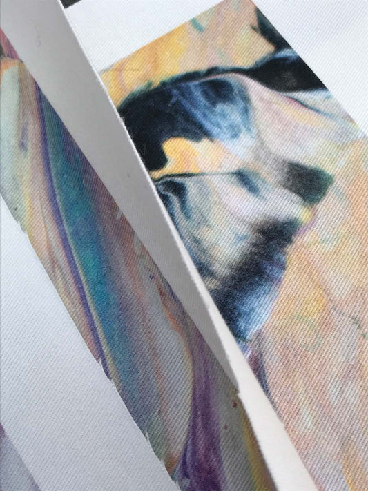 limited Edition Baumwoll Kunstpatches