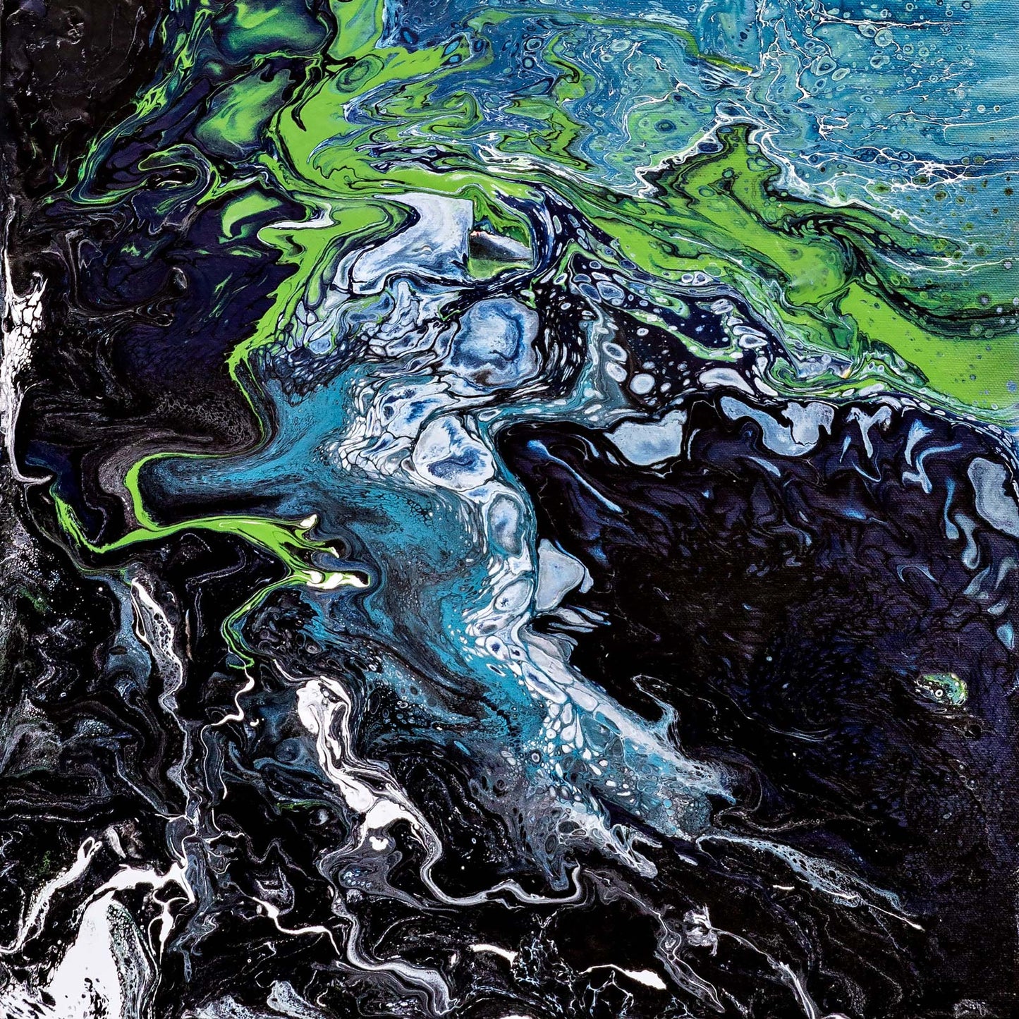 Cosmic Galaxy High Quality Canvas Print