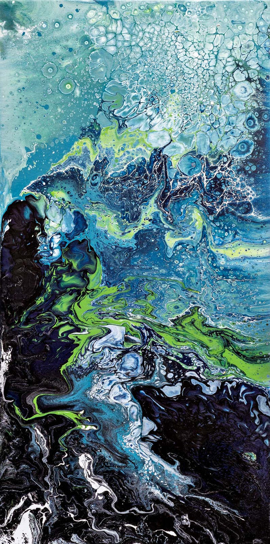 Cosmic Galaxy High Quality Canvas Print